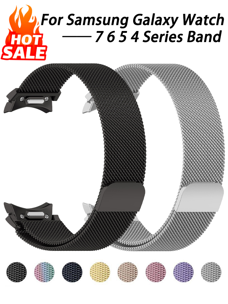 Milan Men'S Fashion - Milanese Loop Band voor Samsung Galaxy