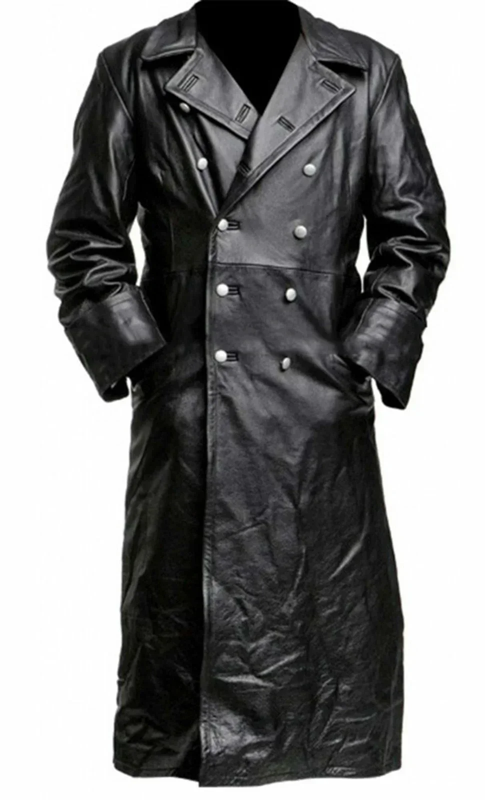 Trench Coat Men - Halloweenkostuums: klassiek Duits militair uniform voor
