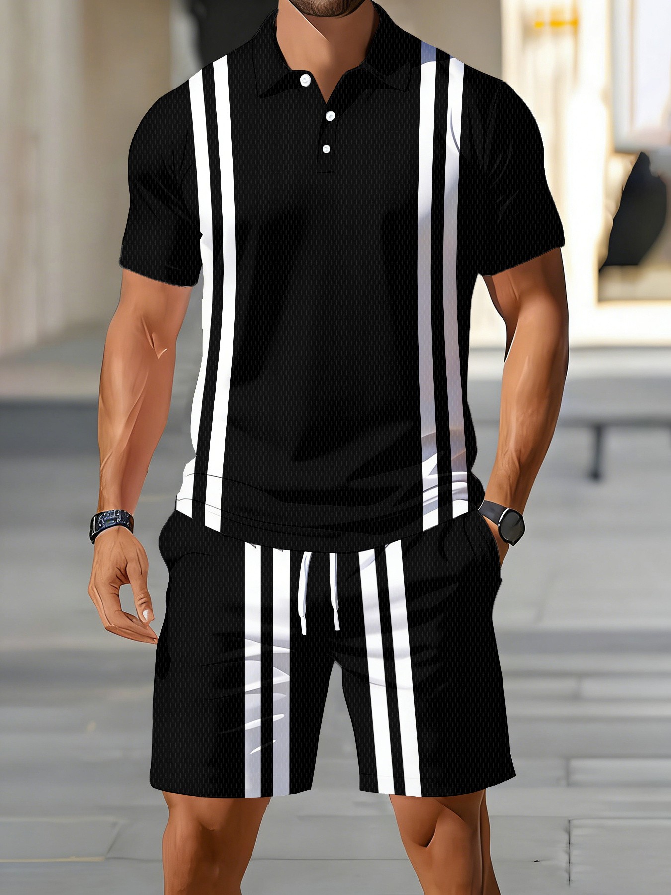 Men'S Fashion Polo - 2026 Zomer Nieuw Design Amerikaanse Heren