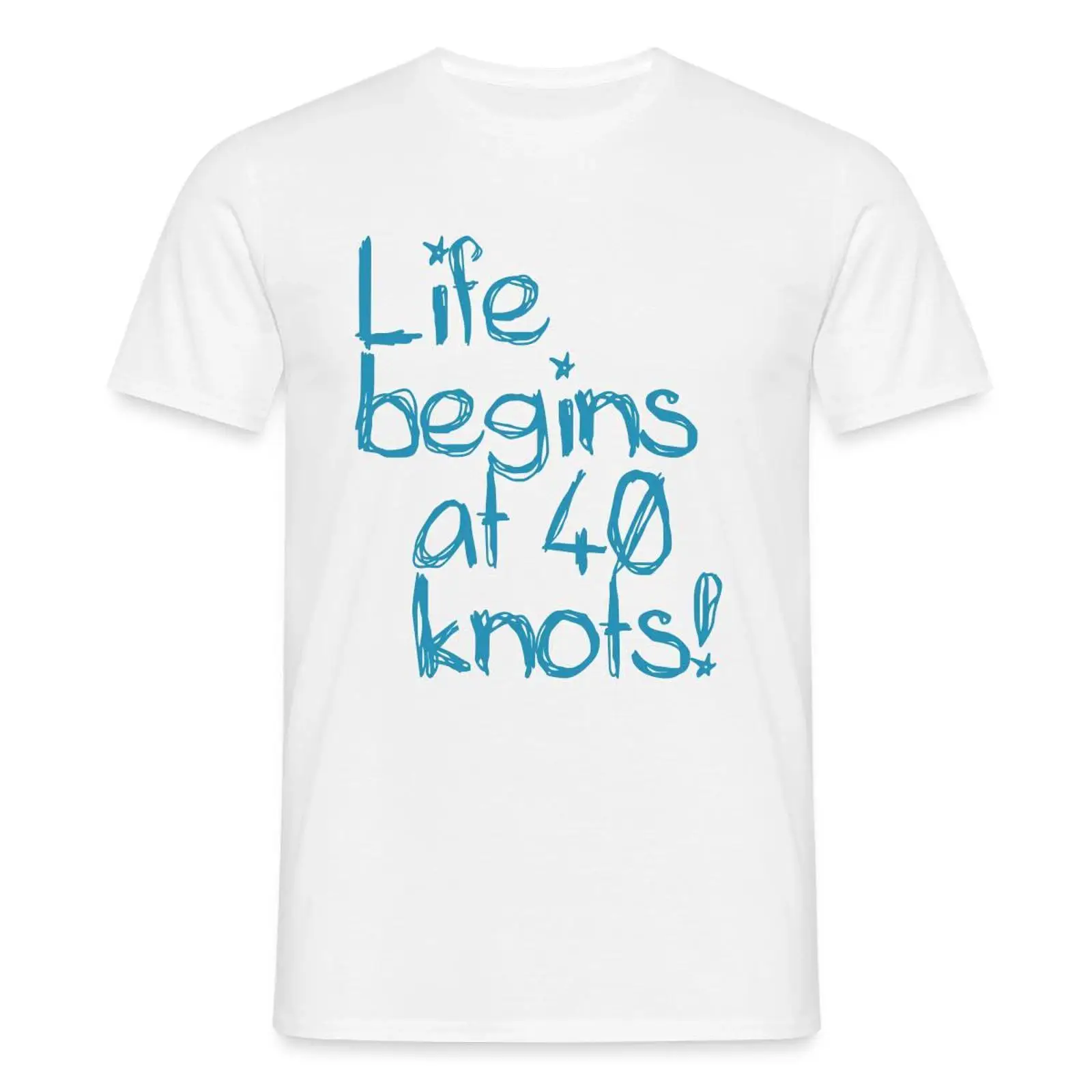 Men'S Fashion At 40 - Spreadshirt Life Begins At 40 Knots