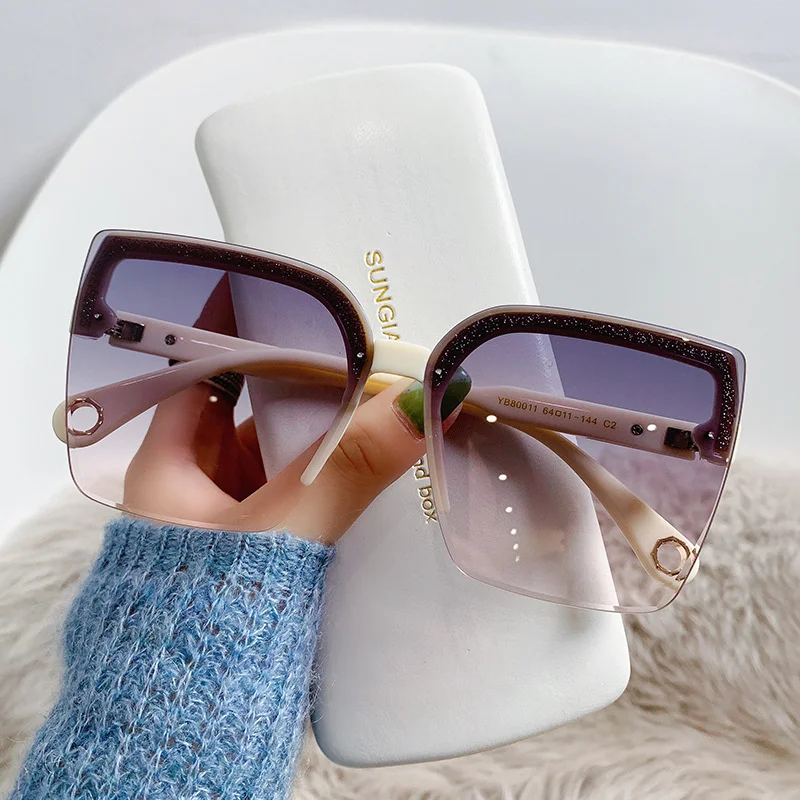 Oversized zonnebrillen voor da - Men'S Fashion Rimless Glasses recensie en prijs