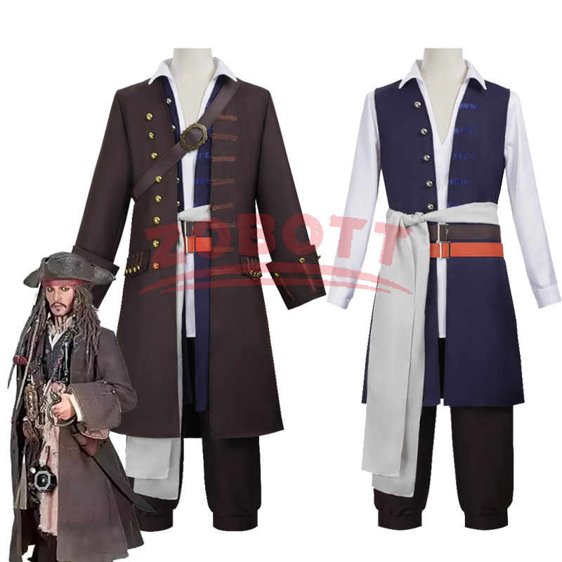 Captain Jack Sparrow Cosplay K - Trench Coat Men recensie en prijs