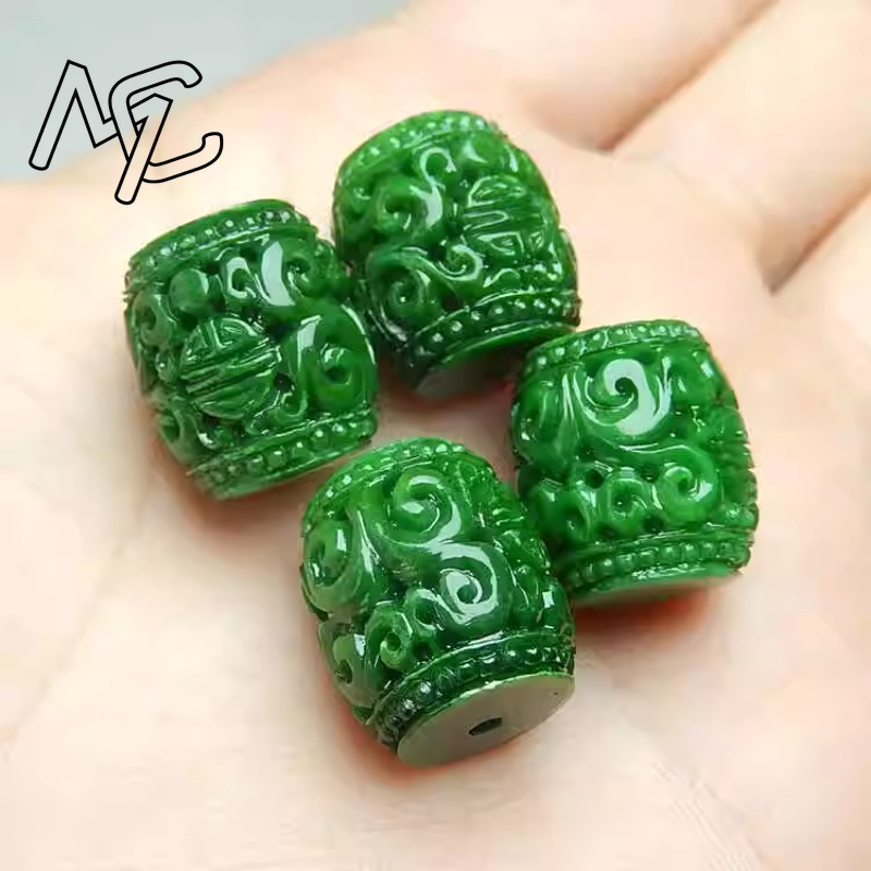 5pc Natuurlijke Groene Jade Ca - Mens Fashion Bracelet recensie en prijs