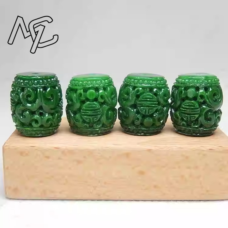 5pc Natuurlijke Groene Jade Ca - Mens Fashion Bracelet recensie en prijs