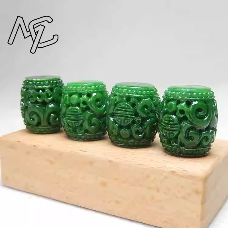 5pc Natuurlijke Groene Jade Ca - Mens Fashion Bracelet recensie en prijs