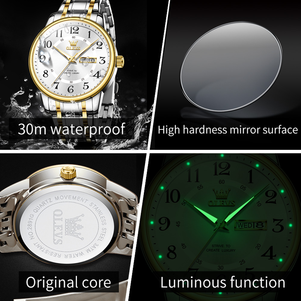 OLEVS Casual mode herenhorloge - Mens Fashion Bracelet recensie en prijs