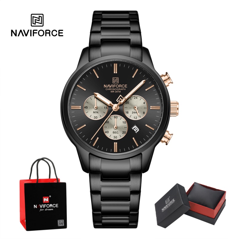 NAVIFORCE Heren Quartz Chronog - Mens Fashion Bracelet recensie en prijs