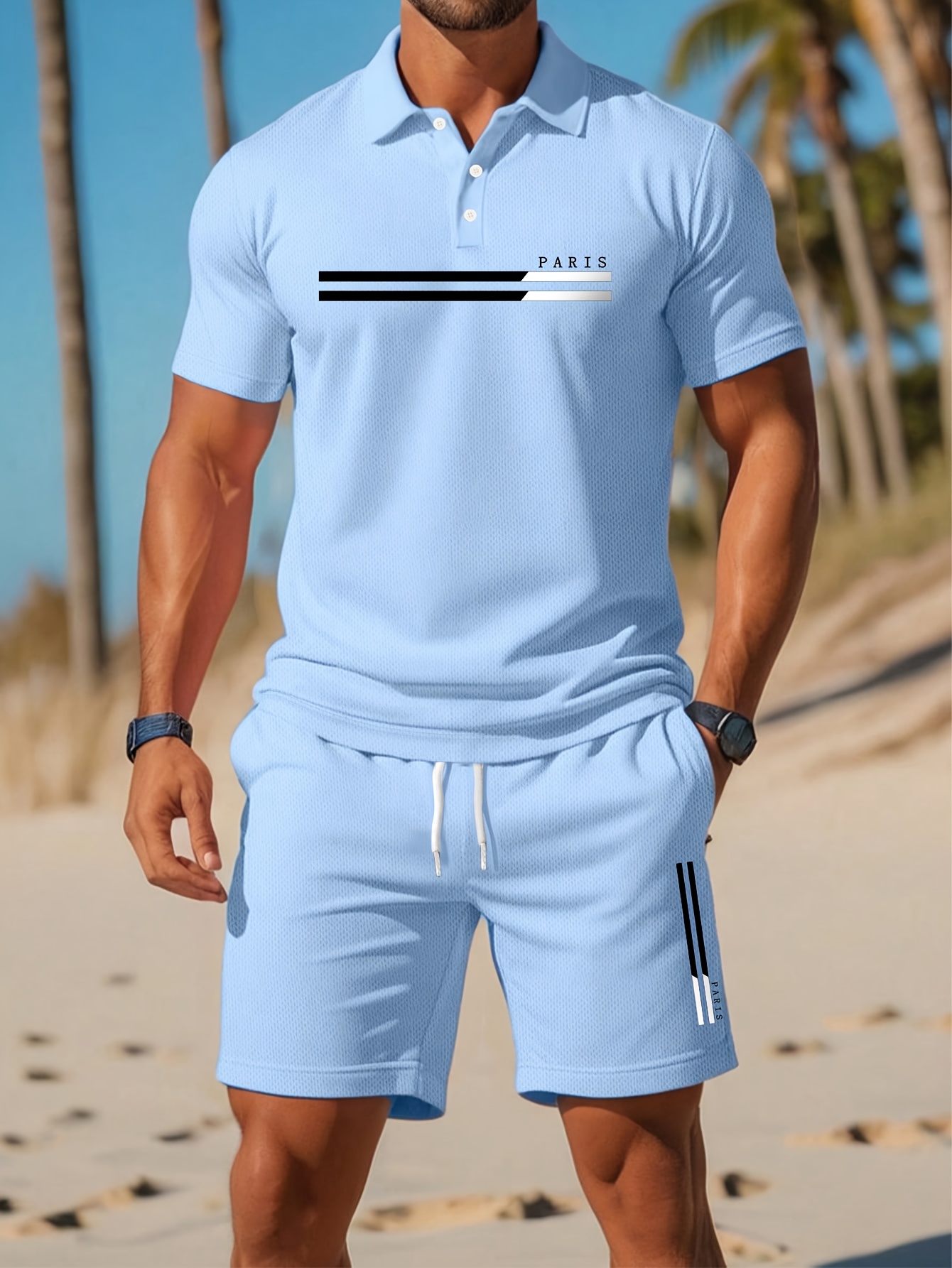 2026 Zomer Heren Polo Set - 3D - Men'S Fashion Polo recensie en prijs