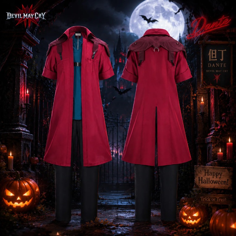 Devil May Cry DMC5 Dante Cospl - Trench Coat Men recensie en prijs