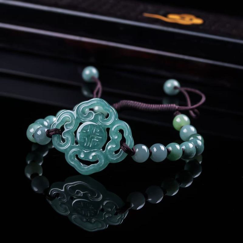 Natuurlijke Jadeiet A-kwalitei - Mens Fashion Bracelet recensie en prijs