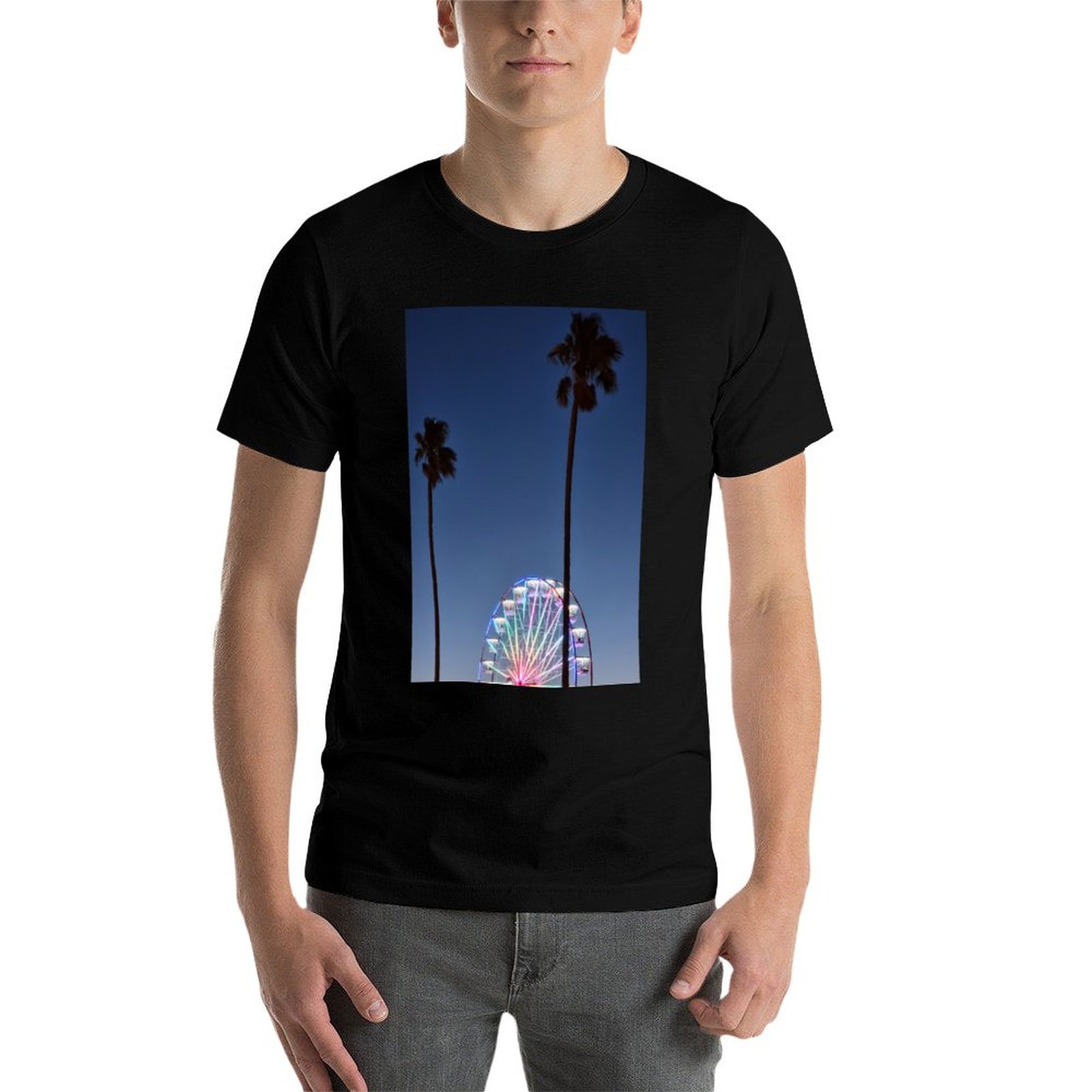 Reuzenrad bij zonsondergang -  - Mens Fashion Melbourne recensie en prijs