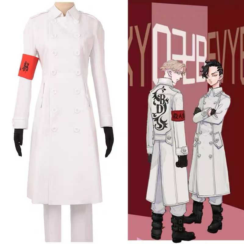 Anime Tokyo Revengers Hajime K - Trench Coat Men recensie en prijs