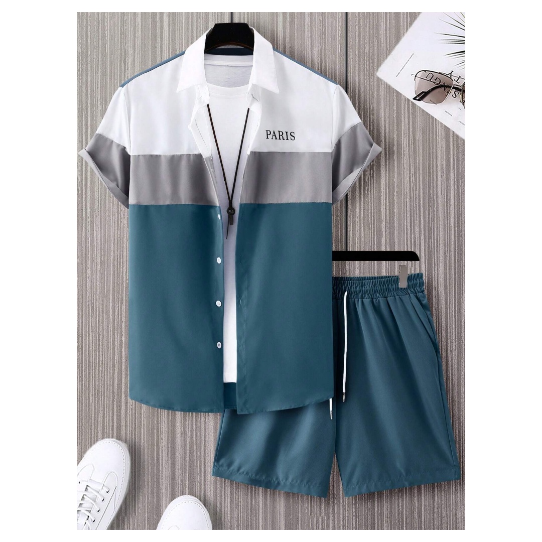 Herenmodepak Blauw en wit patc - Men'S Fashion Rules recensie en prijs