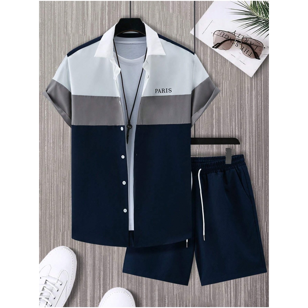 Herenmodepak Blauw en wit patc - Men'S Fashion Rules recensie en prijs