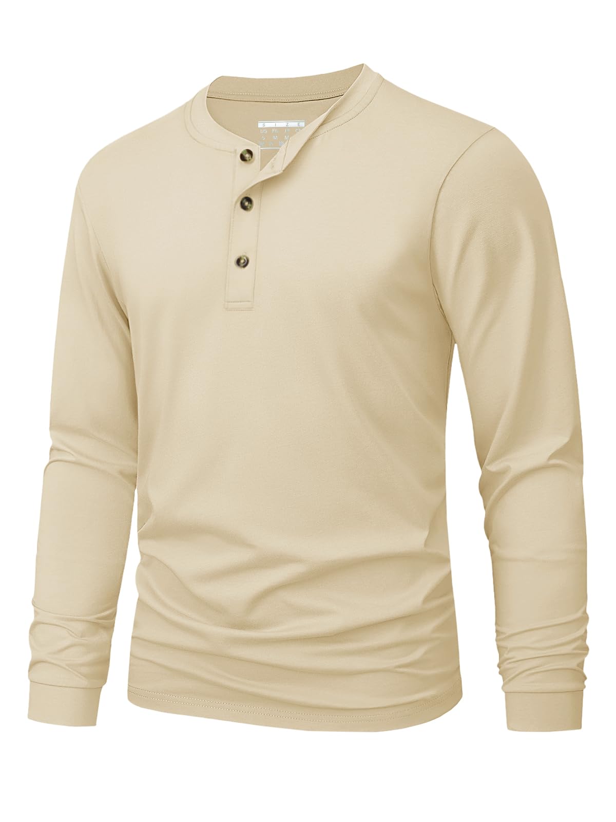 Henley-T-shirt voor heren Eenv - Men'S Fashion 2025 recensie en prijs