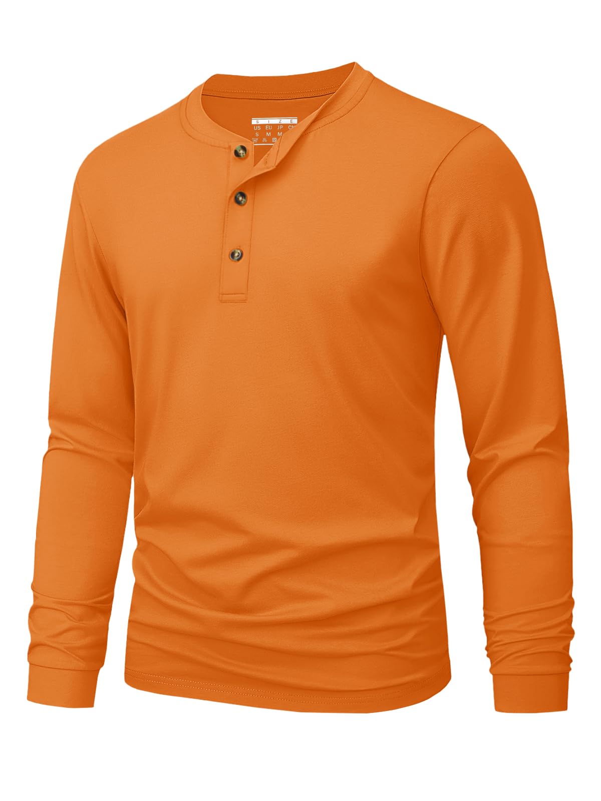 Henley-T-shirt voor heren Eenv - Men'S Fashion 2025 recensie en prijs