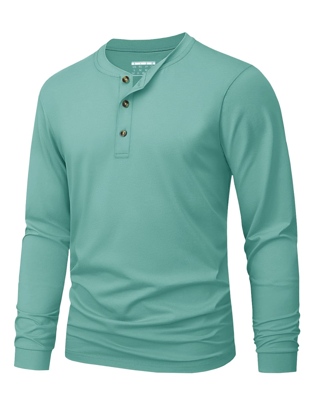 Henley-T-shirt voor heren Eenv - Men'S Fashion 2025 recensie en prijs