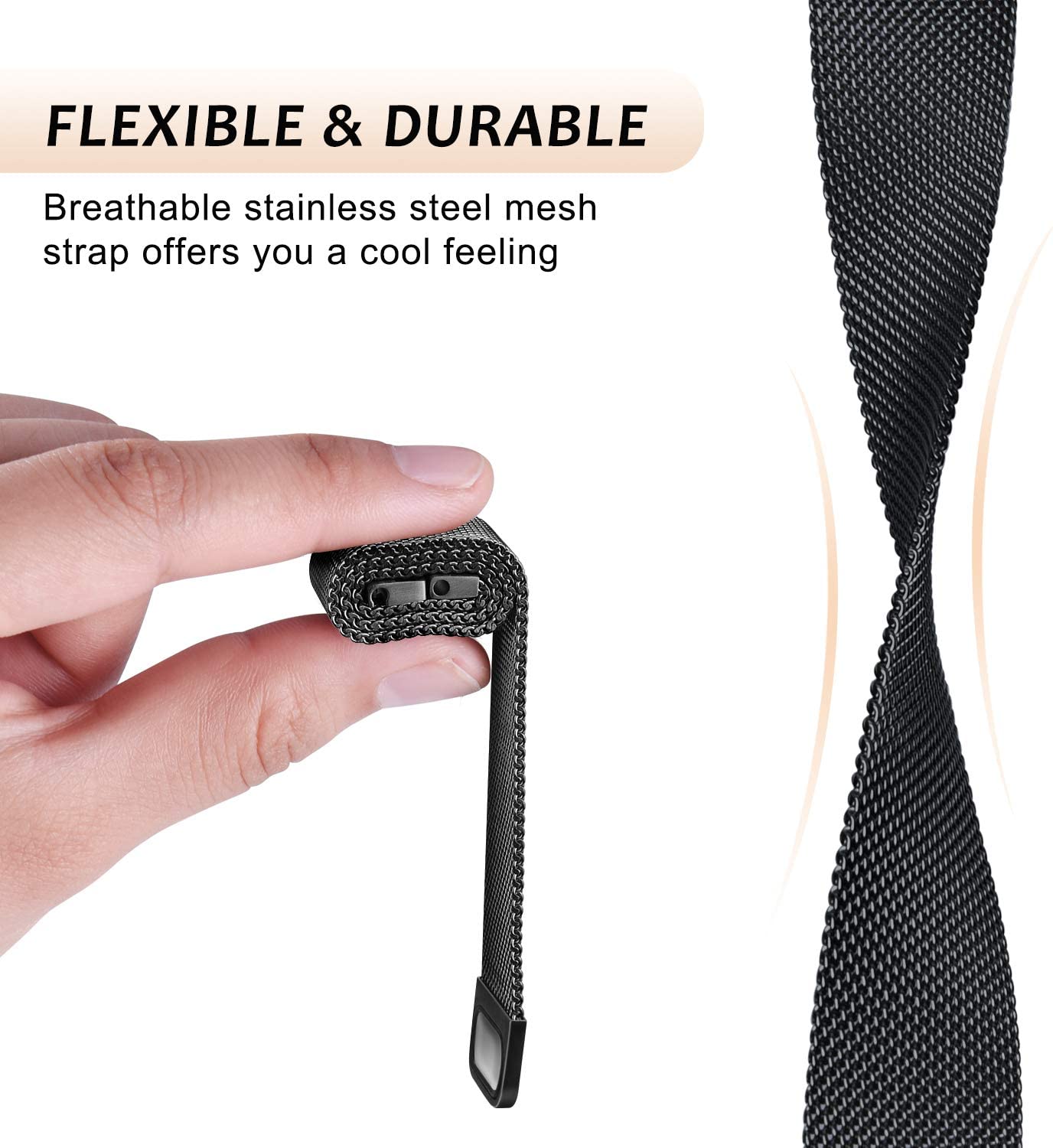 Milanese lusband voor Fitbit v - Milan Men'S Fashion recensie en prijs