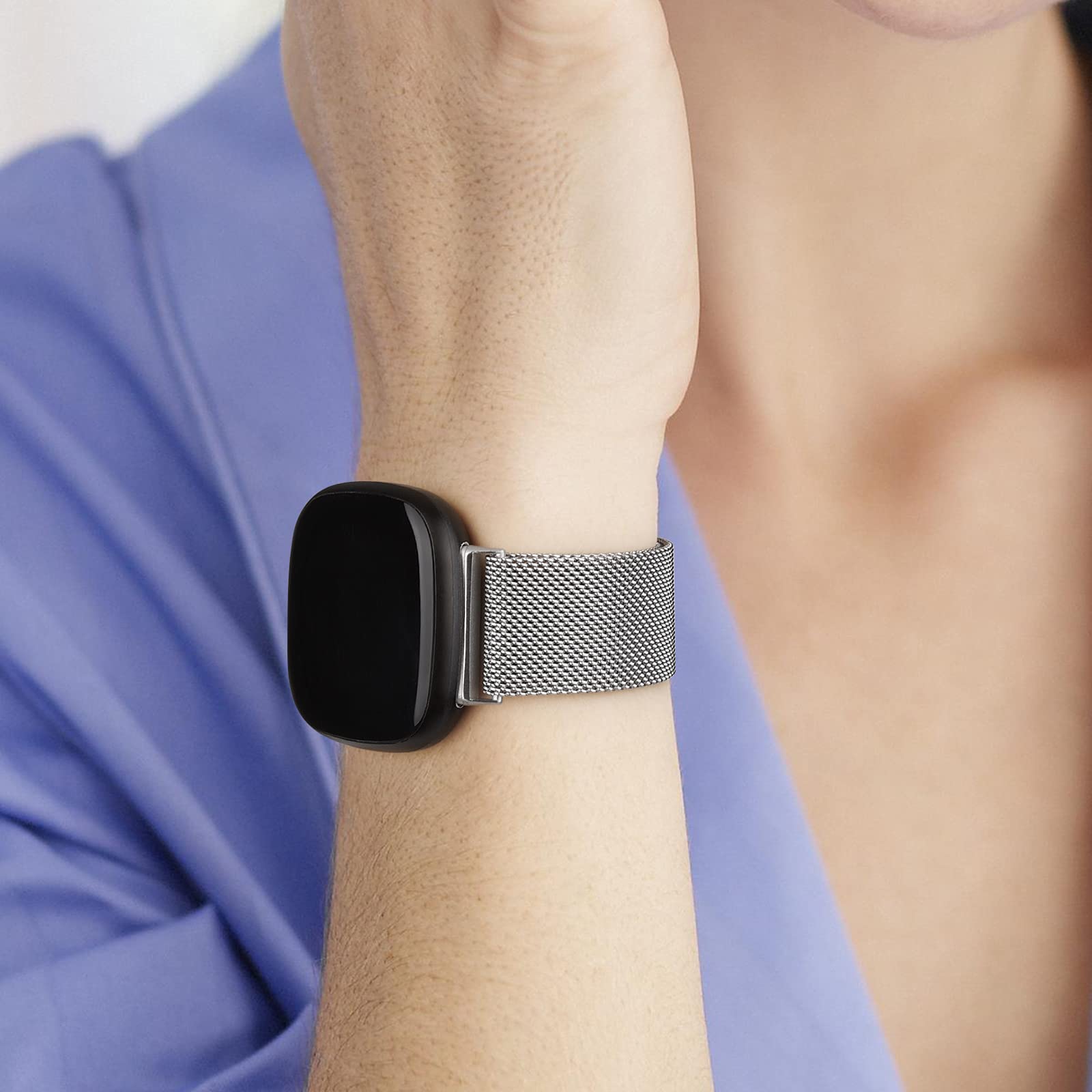 Milanese lusband voor Fitbit v - Milan Men'S Fashion recensie en prijs